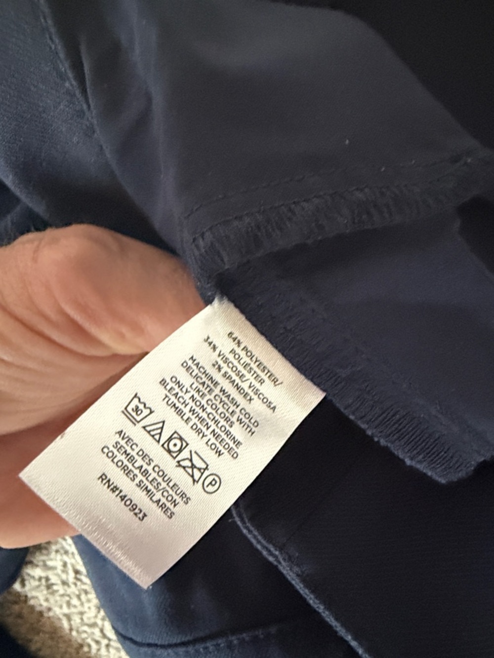 LOFT Pintucked Flare Pants in Twill size 6 NWT - Picture 8 of 10
